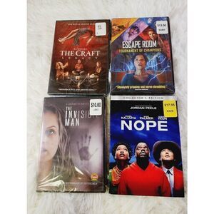 Horror-Thriller DVD Movie Lot Sealed New